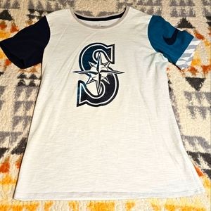 Seattle Mariners The Nike Tee Dri-Fit Size Small. C9
